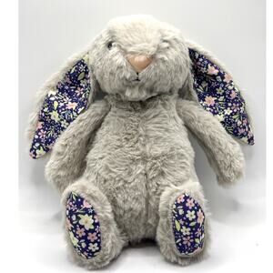 Soft Cuddly Bunny Rabbit Inspired Cute Plush Stuffie, Toy, Gray - New